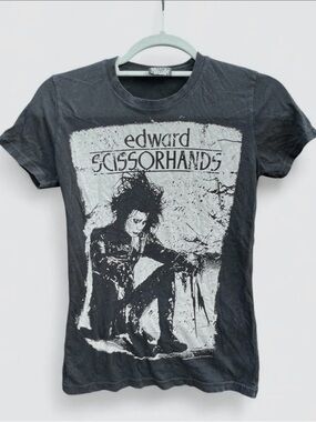Ripple Junction Edward Scissorhands Graphic Tee - Black